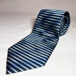 Andrea Garava Handmade Microfiber Striped Necktie